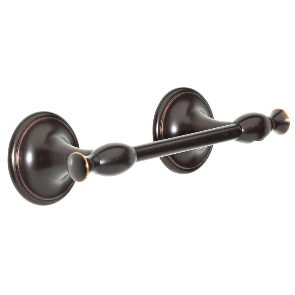 Delta Meridian Pivoting Toilet Paper Holder in Oil Rubbed Bronze-137237 ...