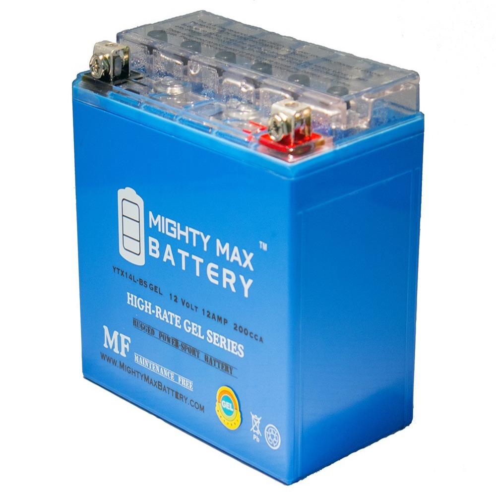 MIGHTY MAX BATTERY 12-Volt 12 Ah 200 CCA GEL Rechargeable Sealed Lead ...