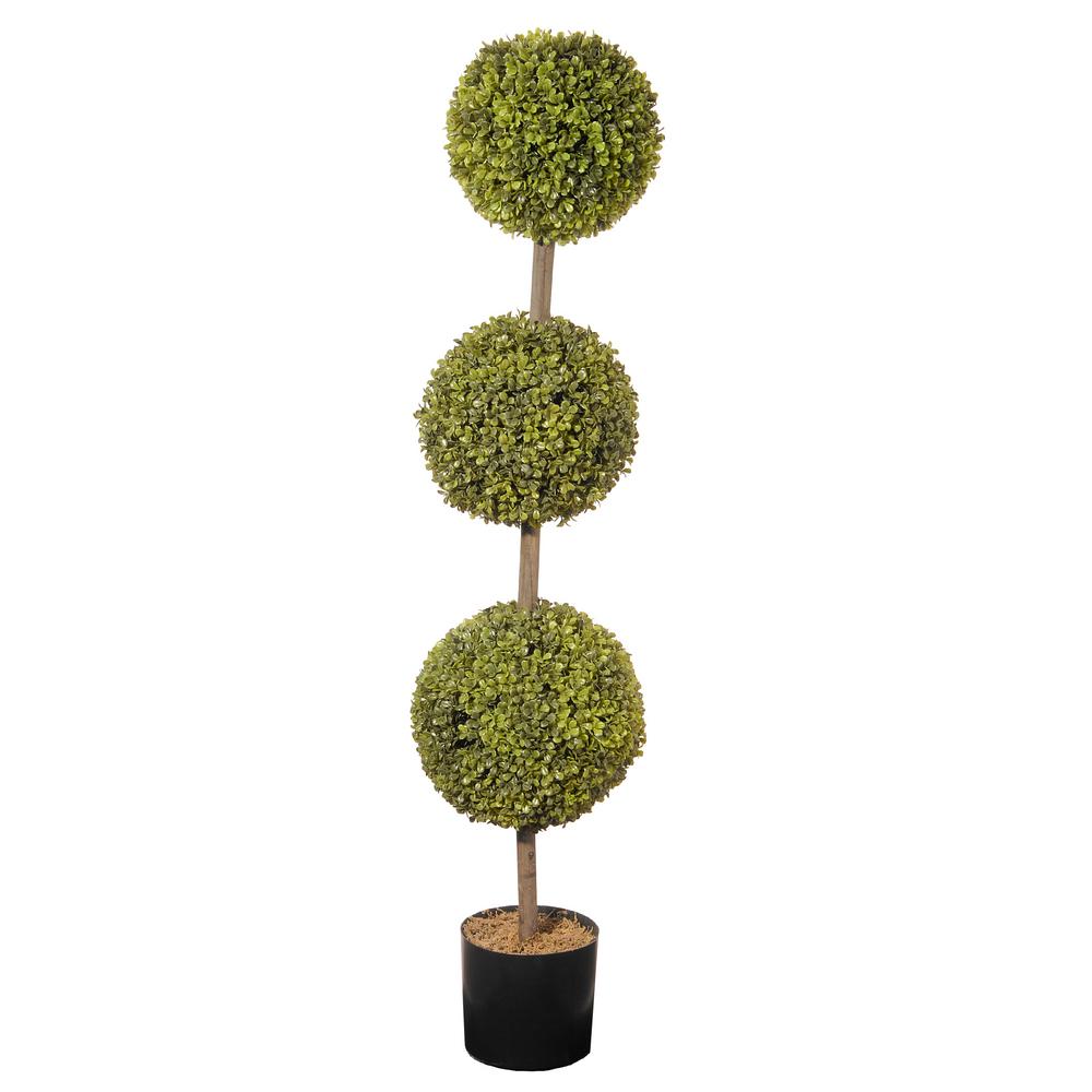 Nearly Natural 2 5 Ft Uv Resistant Indoor Outdoor Boxwood Ball