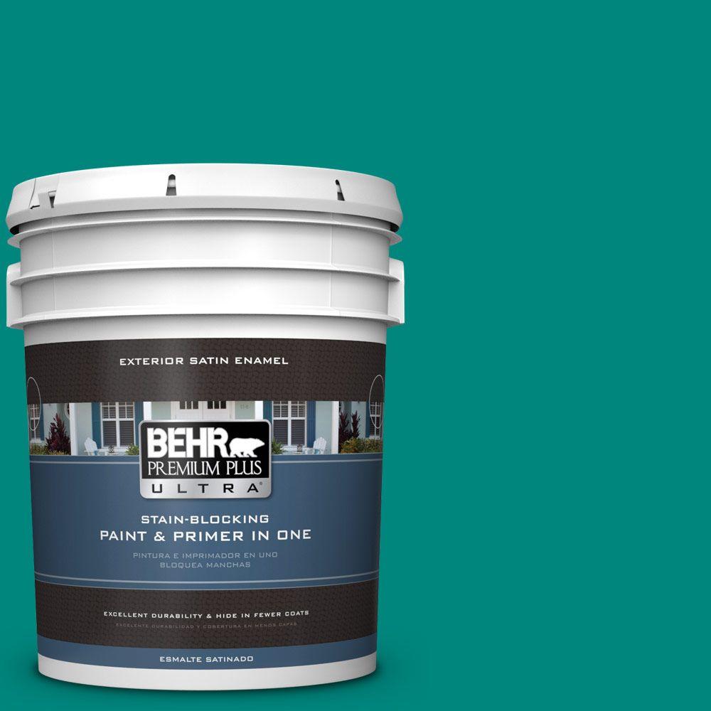 BEHR Premium Plus Ultra 5gal. P4507 Mystic Turquoise