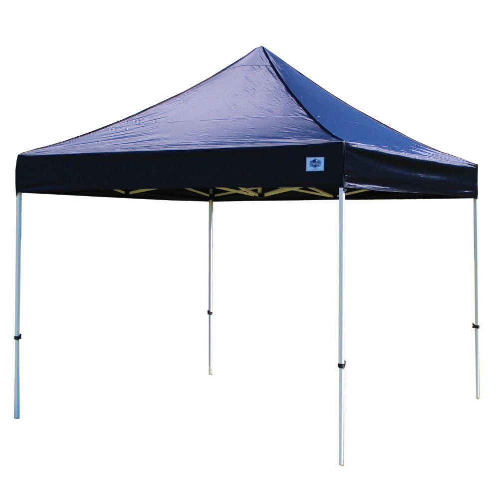 King Canopy Festival 10 Ft W X 10 Ft D Instant Canopy In Black