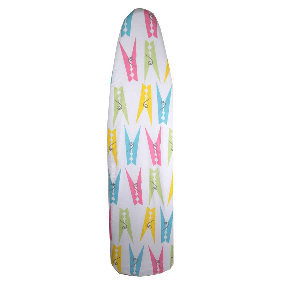 Sunbeam Colorful Clothespin Cotton Ironing Board CoverIB45675 The
