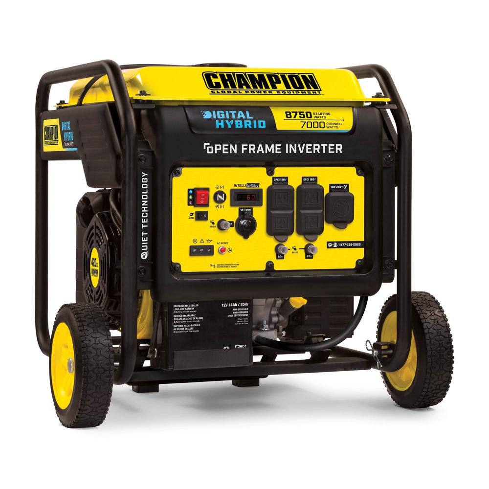 CHAMPION POWER EQUIPMENT 6250-Watt Open Frame Inverter with Quiet