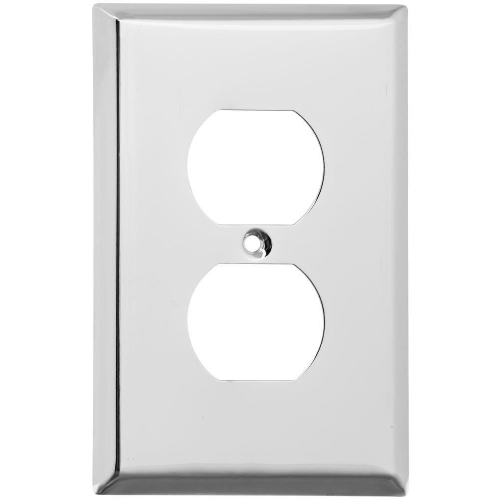 Chrome Outlet Wall Plates Wall Plates The Home Depot