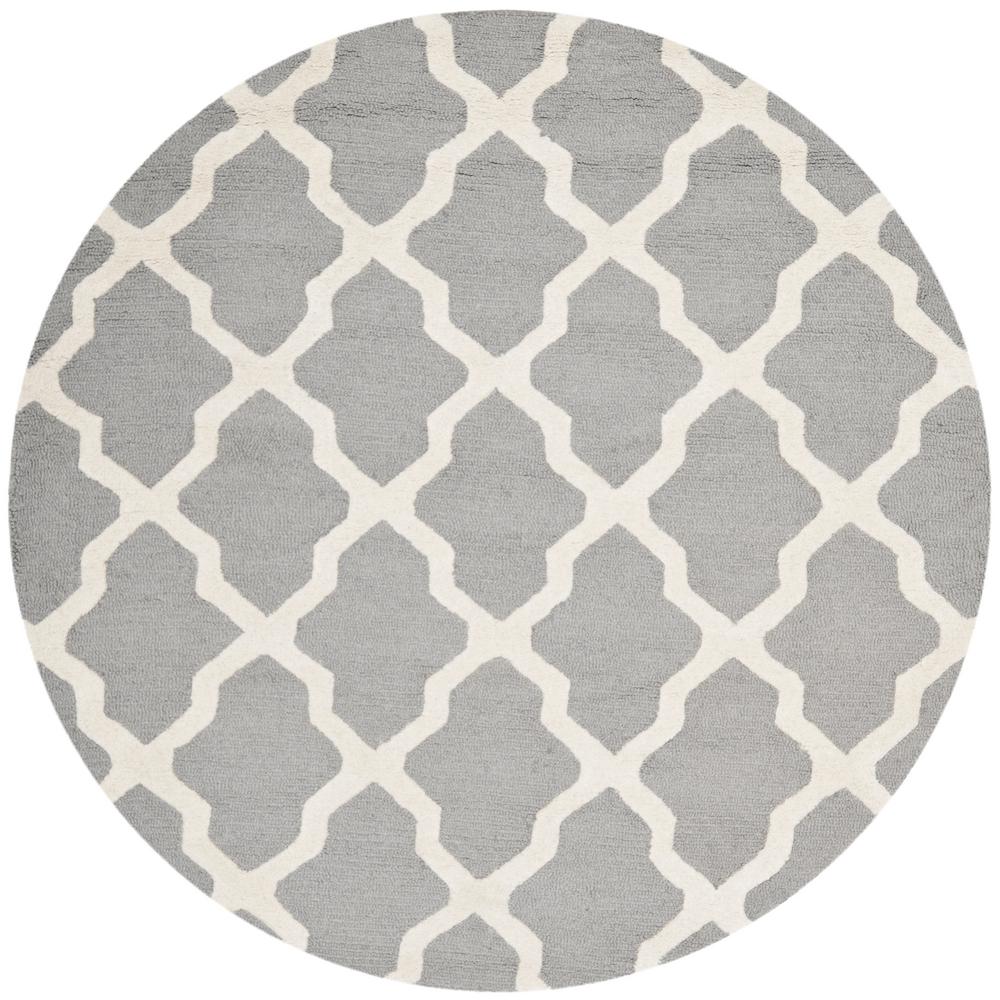 Safavieh Cambridge Silver Ivory 8 Ft X Round Area Rug - 8 Ft Round Area Rugs Safavieh Cambridge Silver Ivory 8 Ft X Round Area Rug - 8 Ft Round Area Rugs