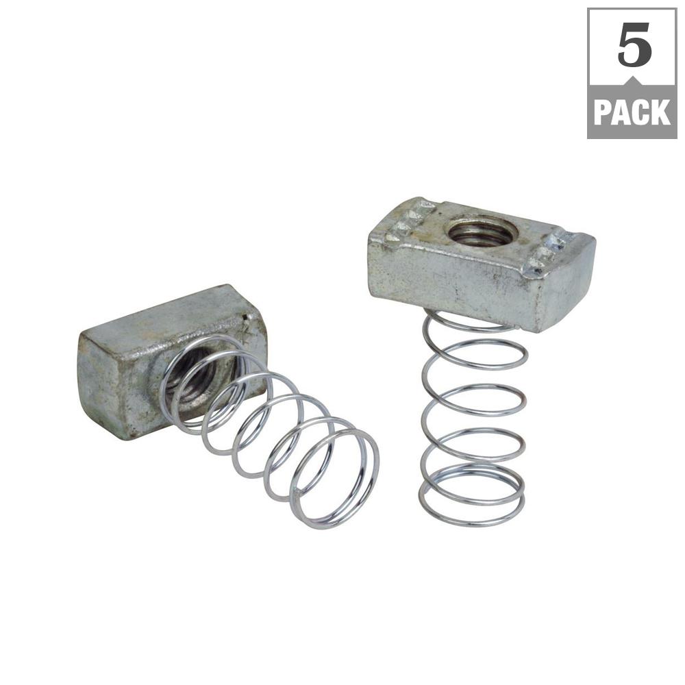 Superstrut 3/8 in. Strut Channel Spring Nut (5Pack)ZA1003/8EG10