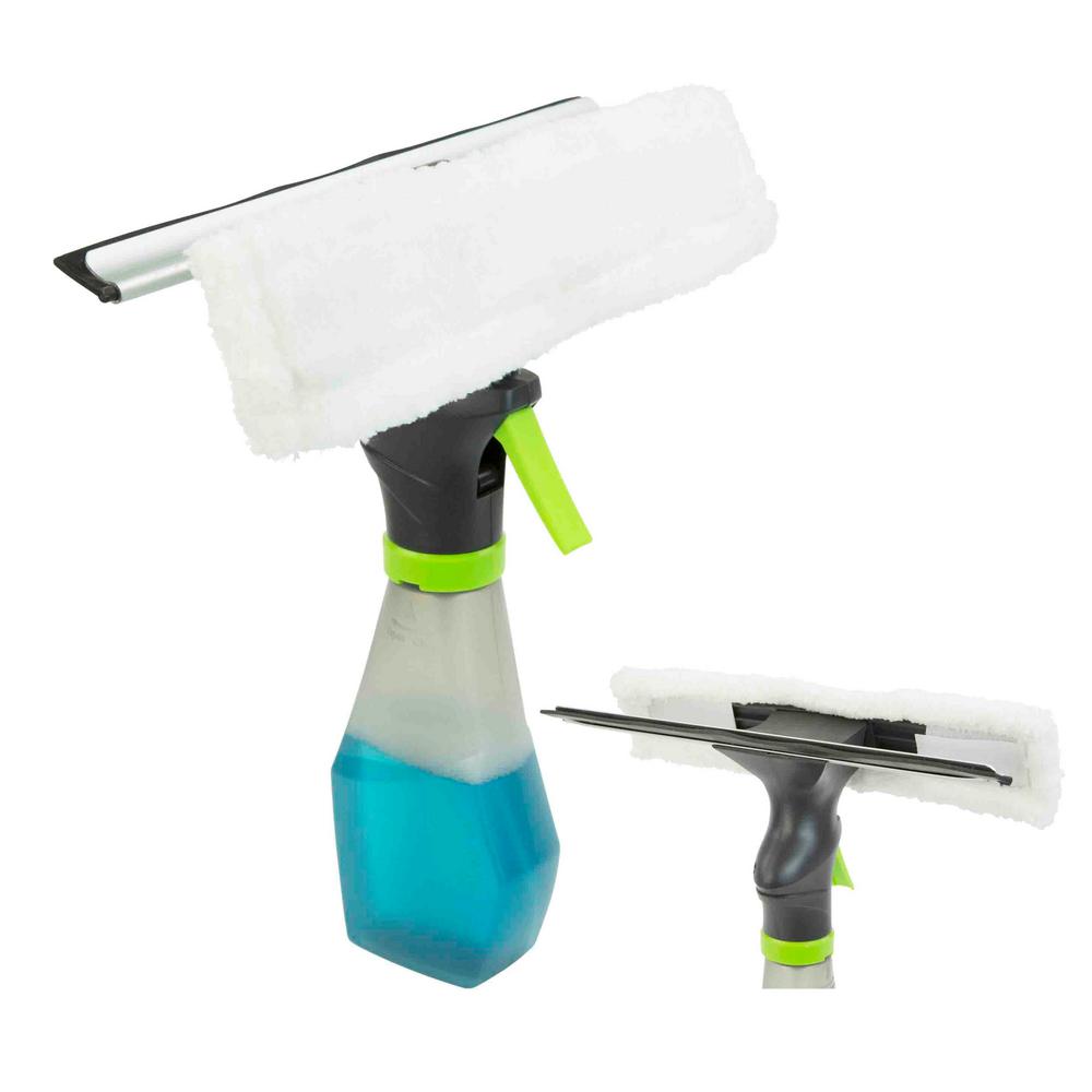 HOME basics Brilliant 3 in 1 Glass Squeegee with HandlePB41512 The