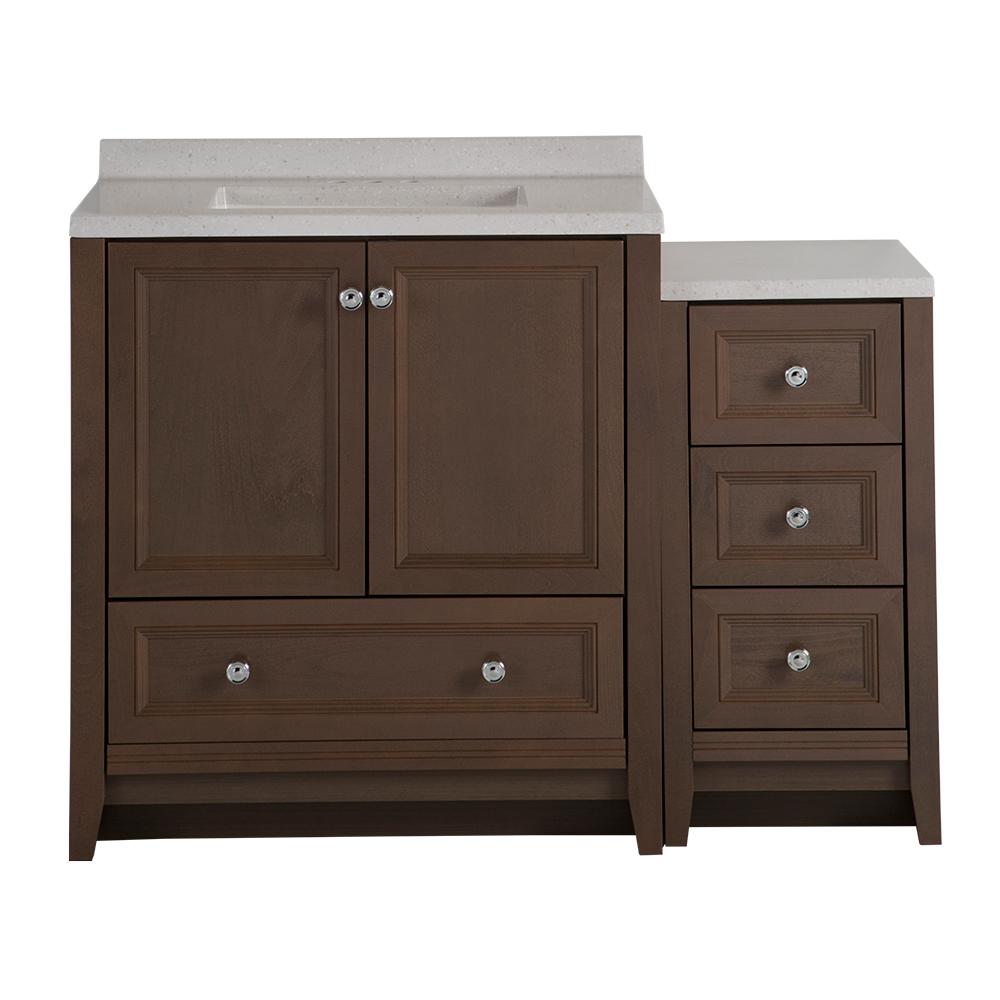 Glacier Bay Delridge Bath Suite with 30.5 in. Vanity, Vanity top, and