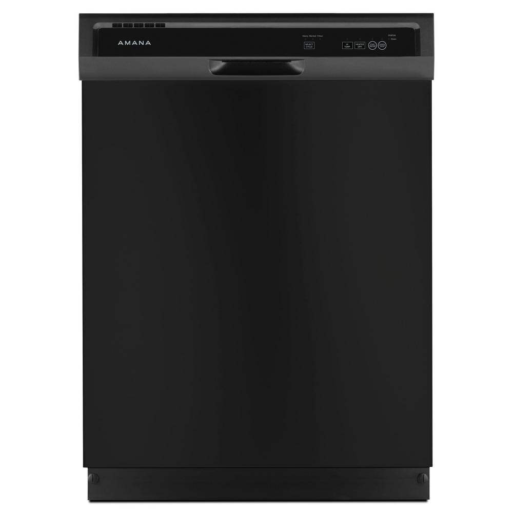 black dishwasher