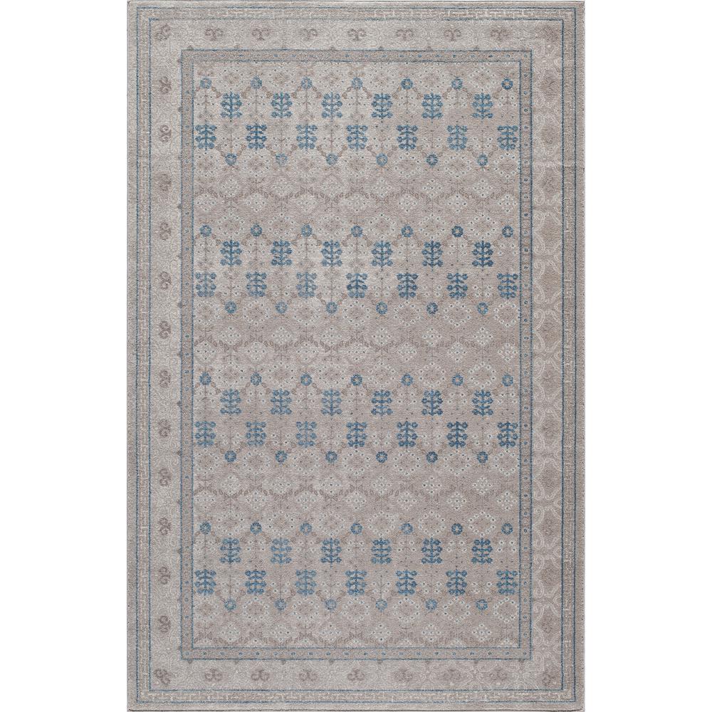Orian Rugs Gianna Taupe 5 ft. 3 in. x 7 ft. 6 in. Indoor Area Rug