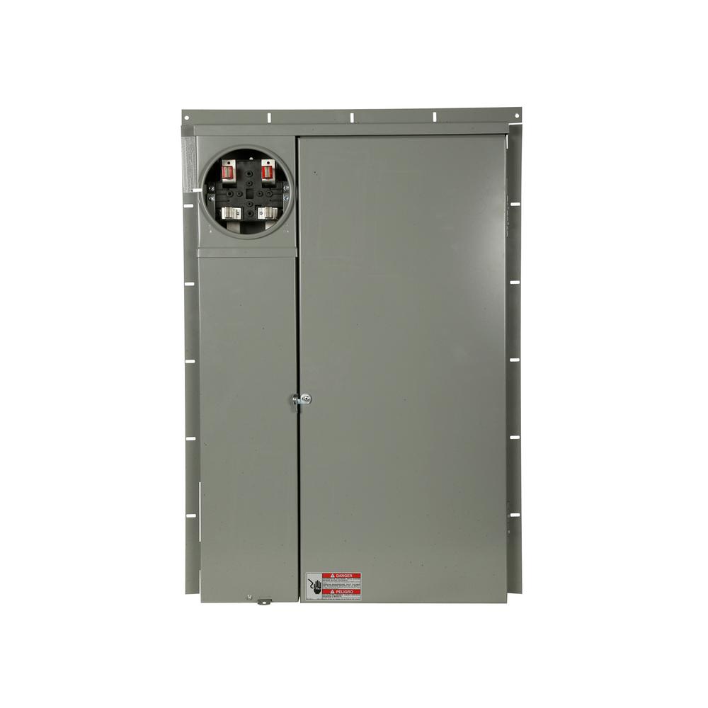 200 amp outdoor panel with main breaker