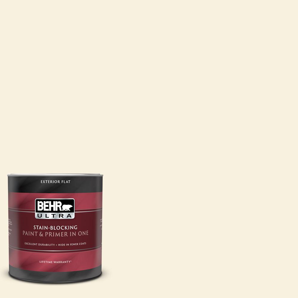 BEHR ULTRA 1 qt. #M320-1 Painters Canvas Flat Exterior ...