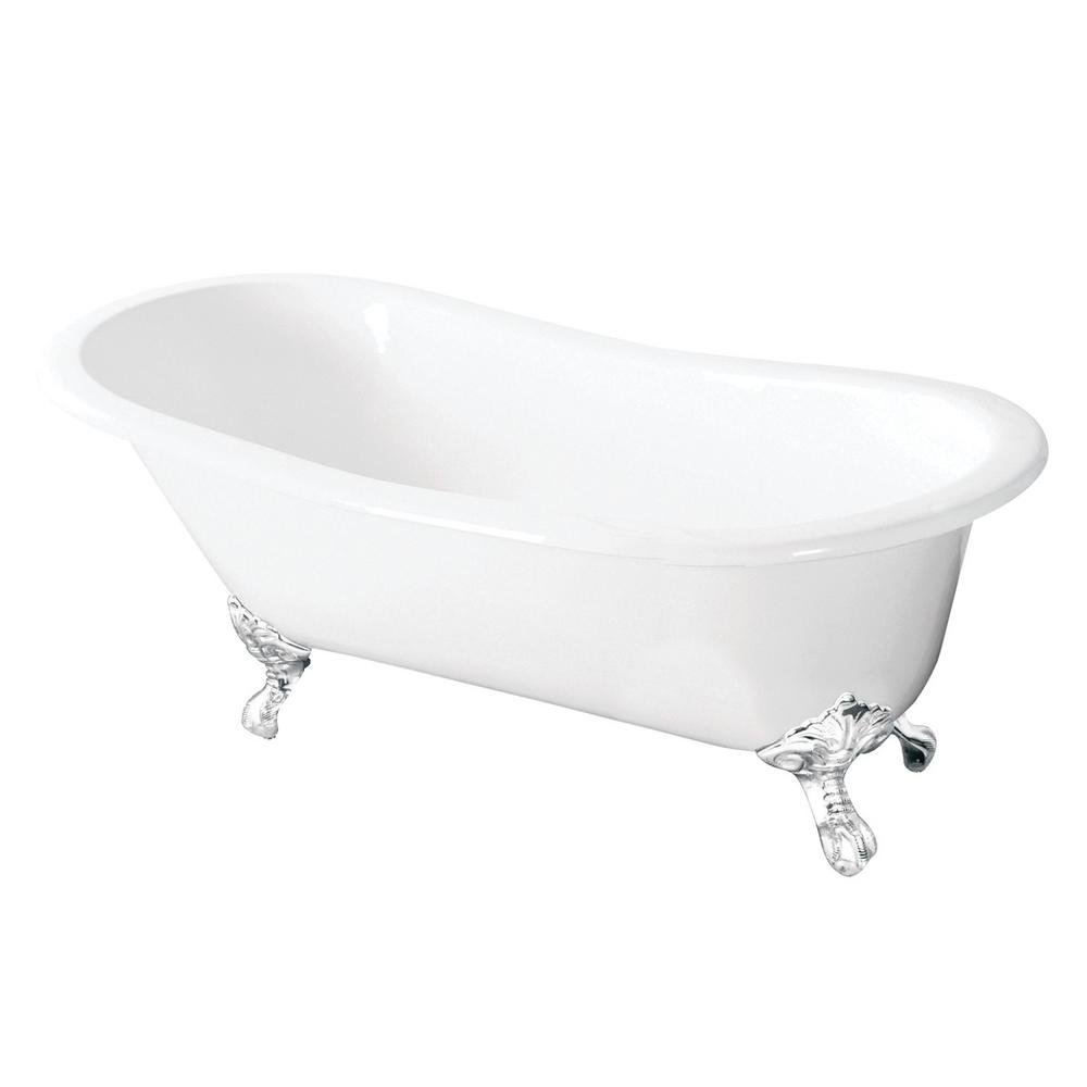 57 inch clawfoot bathtub best price