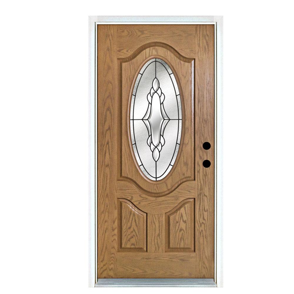 Mp Doors 36 In X 80 Andaman Medium Oak Right Hand Inswing 3 4 This Review Is From 36 In X 80 Andaman Light Oak Left Hand Inswing 3 4 Oval Lite Decorative Fibergl Prehung Front Door