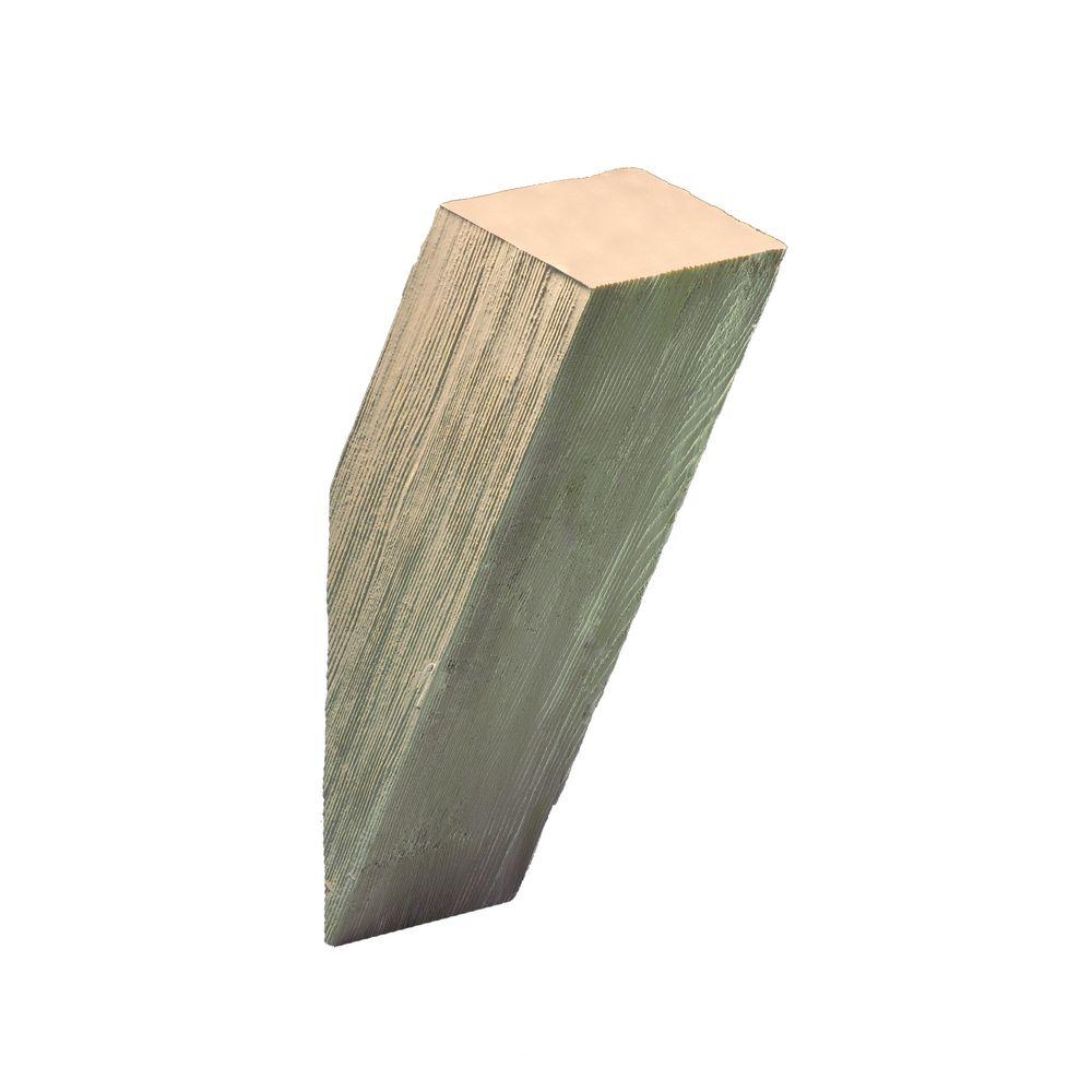 Fypon 18 in. x 24 in. x 51/4 in. Polyurethane Timber Knee Brace