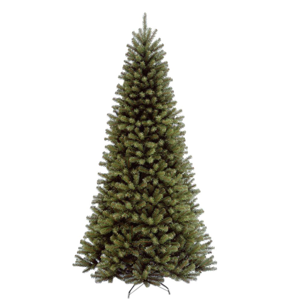 National Tree Company 9 ft. North Valley Spruce Hinged Artificial ...
