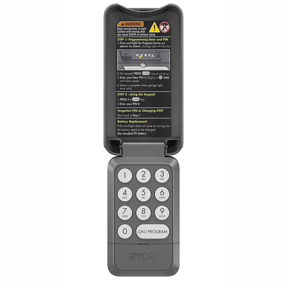 change code on liftmaster garage door opener keypad