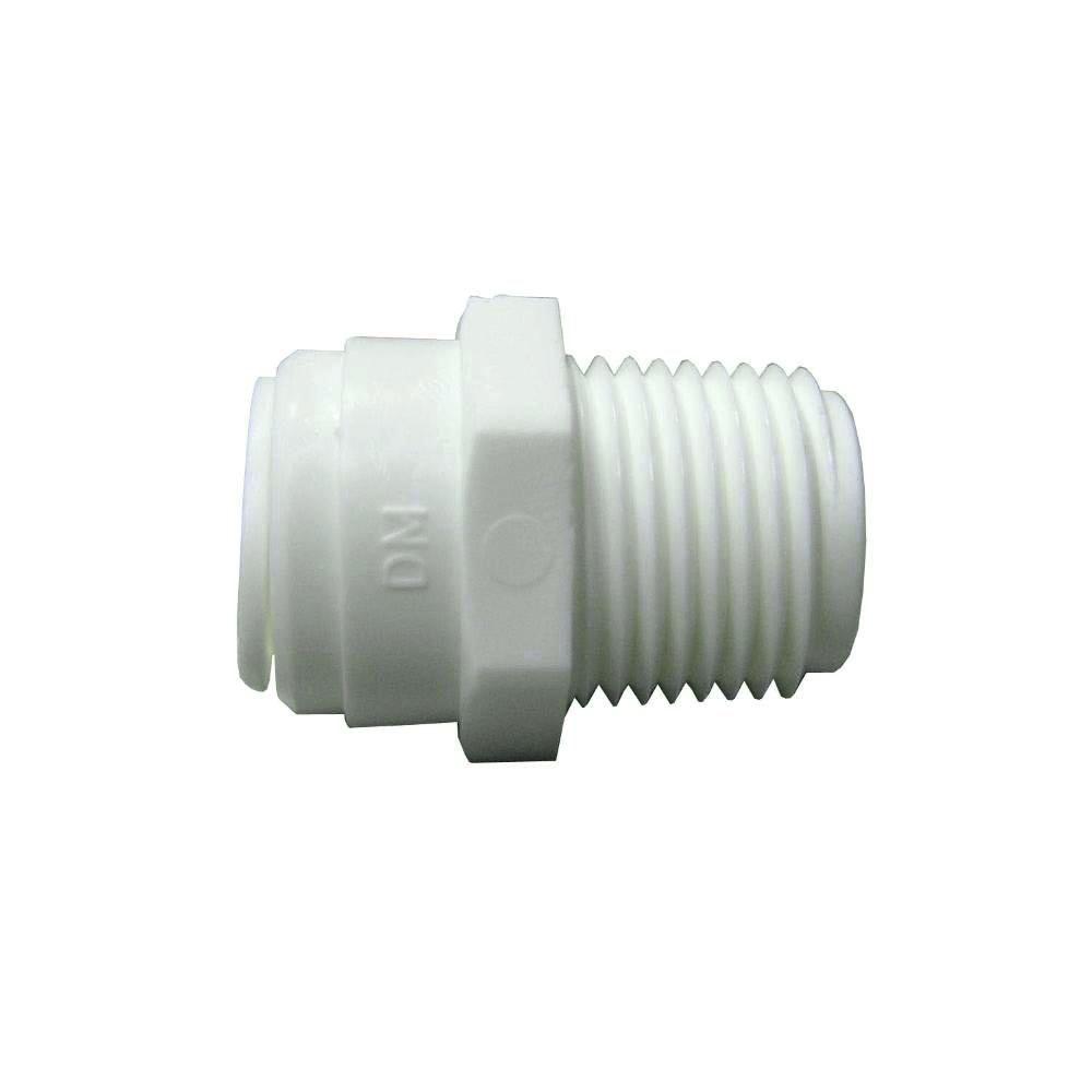1/2 in. x 1/2 in. Plastic O.D. x MIP AdapterPL3036 The Home Depot