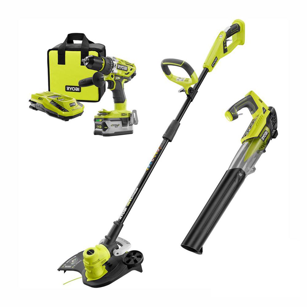 Reviews for RYOBI Ryobi ONE+ 18-Volt Lithium-Ion Cordless ...