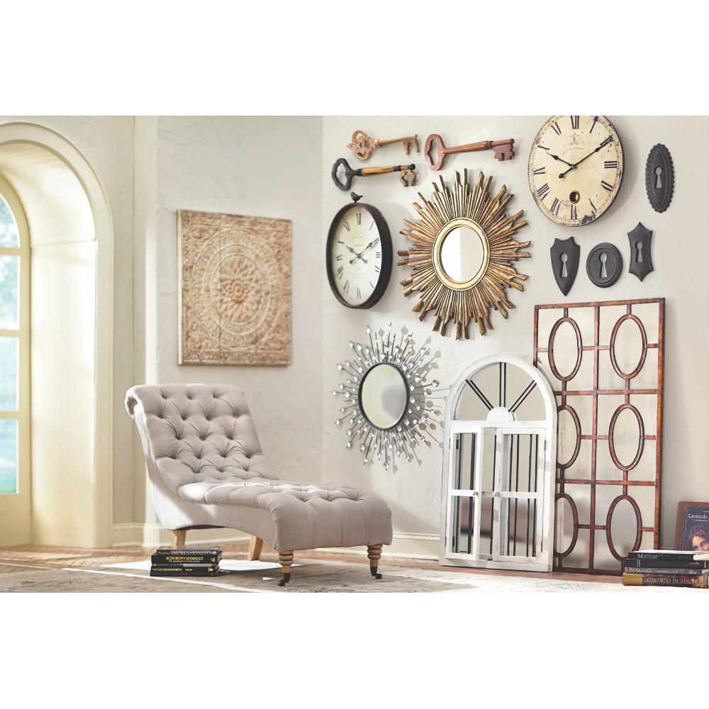 Home Decorators Collection Amaryllis Metal Wall Decor in Distressed