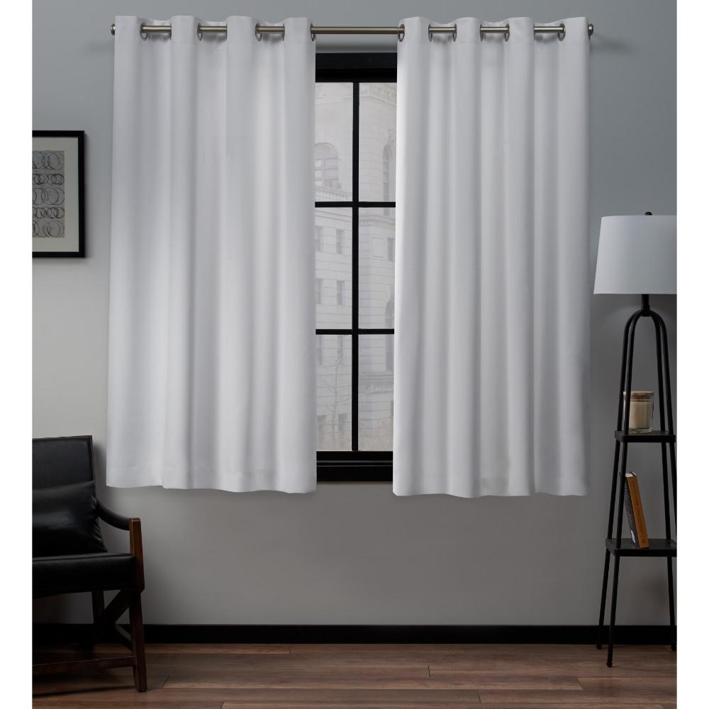 Exclusive Home Curtains Academy 52 In W X 63 In L Woven Blackout