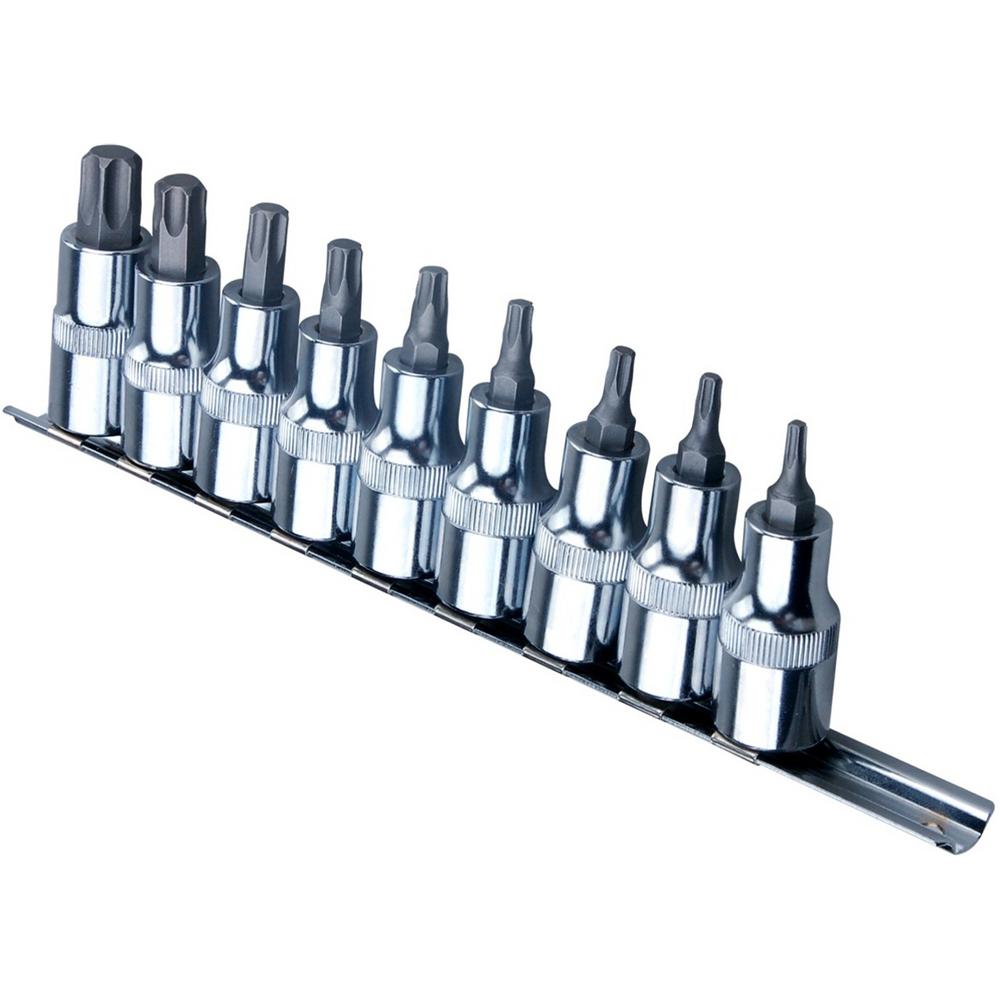 GEARWRENCH 8 Pc 3//8 Drive 6 Point Standard Impact SAE Socket Set 84910N