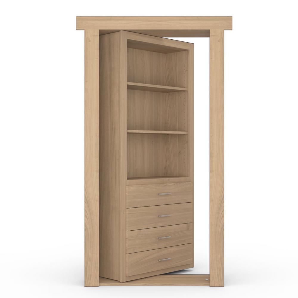 The Murphy Door 36 In X 80 In Flush Mount Assembled Dresser Door