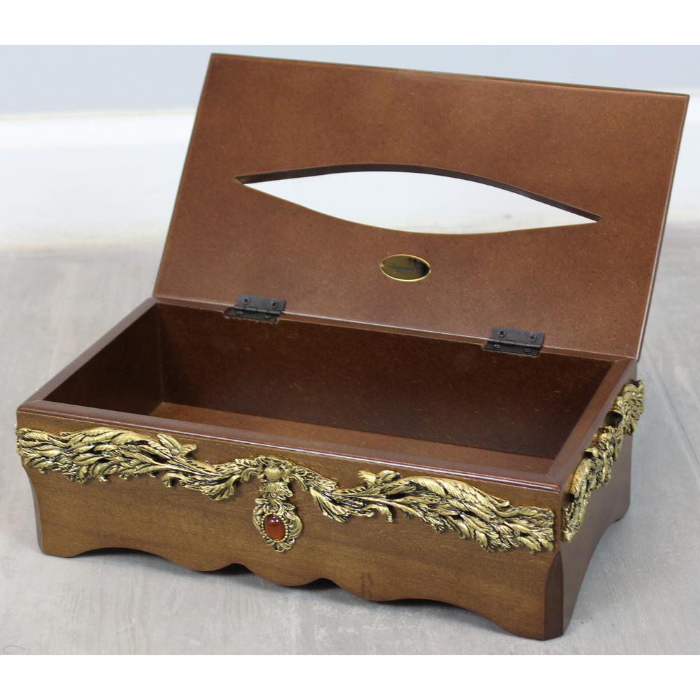 Uniquewise 11 In W X 6 D 3 2 H Solid Wood Tissue Box Uniquewise 11 In W X 6 D 3 2 H Solid