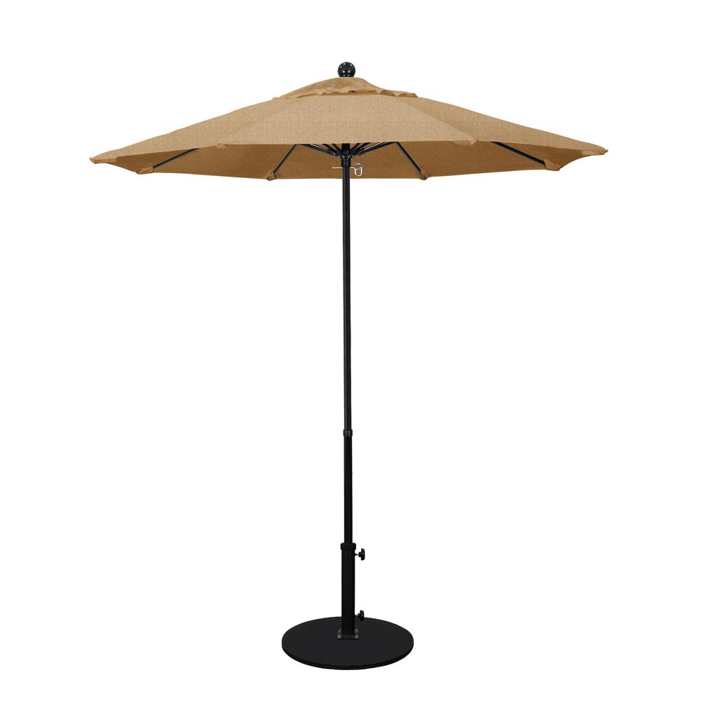 California Umbrella 7.5 ft. Fiberglass Pole Market ...