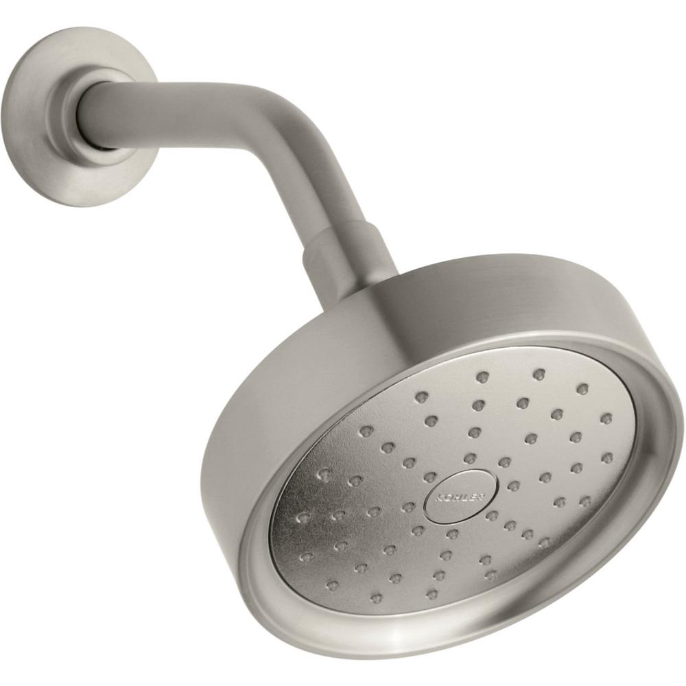 KOHLER Purist 1-Spray 5.5 in. Showerhead with Katalyst Air Induction ...