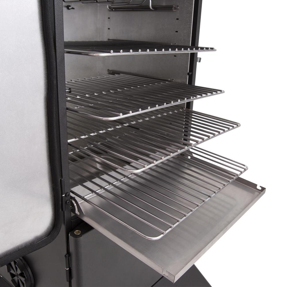 broil king vertical charcoal smoker