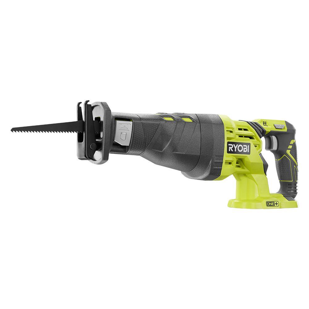 Ryobi 18Volt ONE+ Cordless Reciprocating Saw Tool OnlyP516 The Home Depot