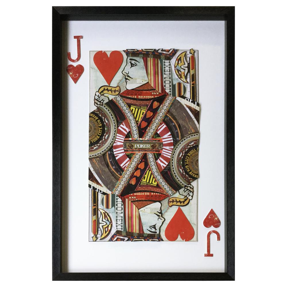 Yosemite Home Decor Jack Of Hearts By Unknown Artist Framed Wall Yosemite Home Decor Jack Of Hearts By