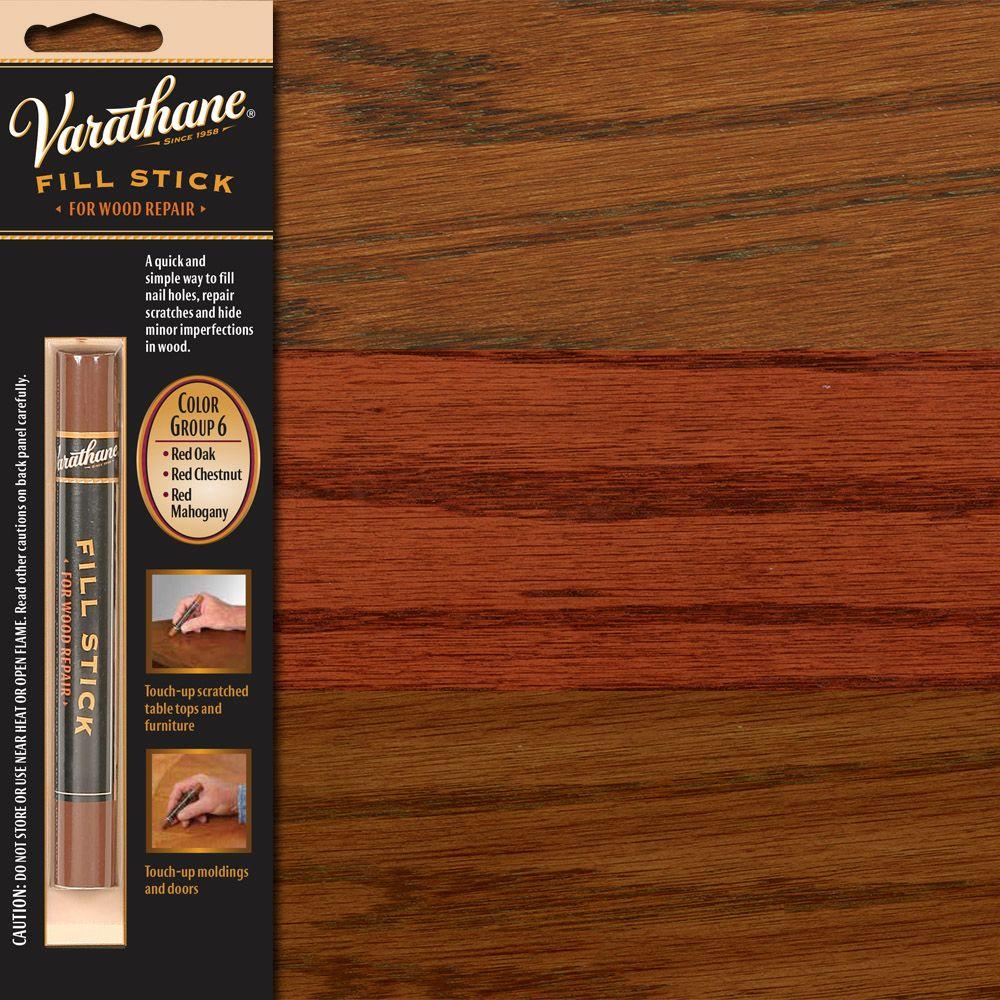 Red Mahogany Paint The Home Depot 3 5 Oz Flat Color Group 6 Fill Stick Case Of