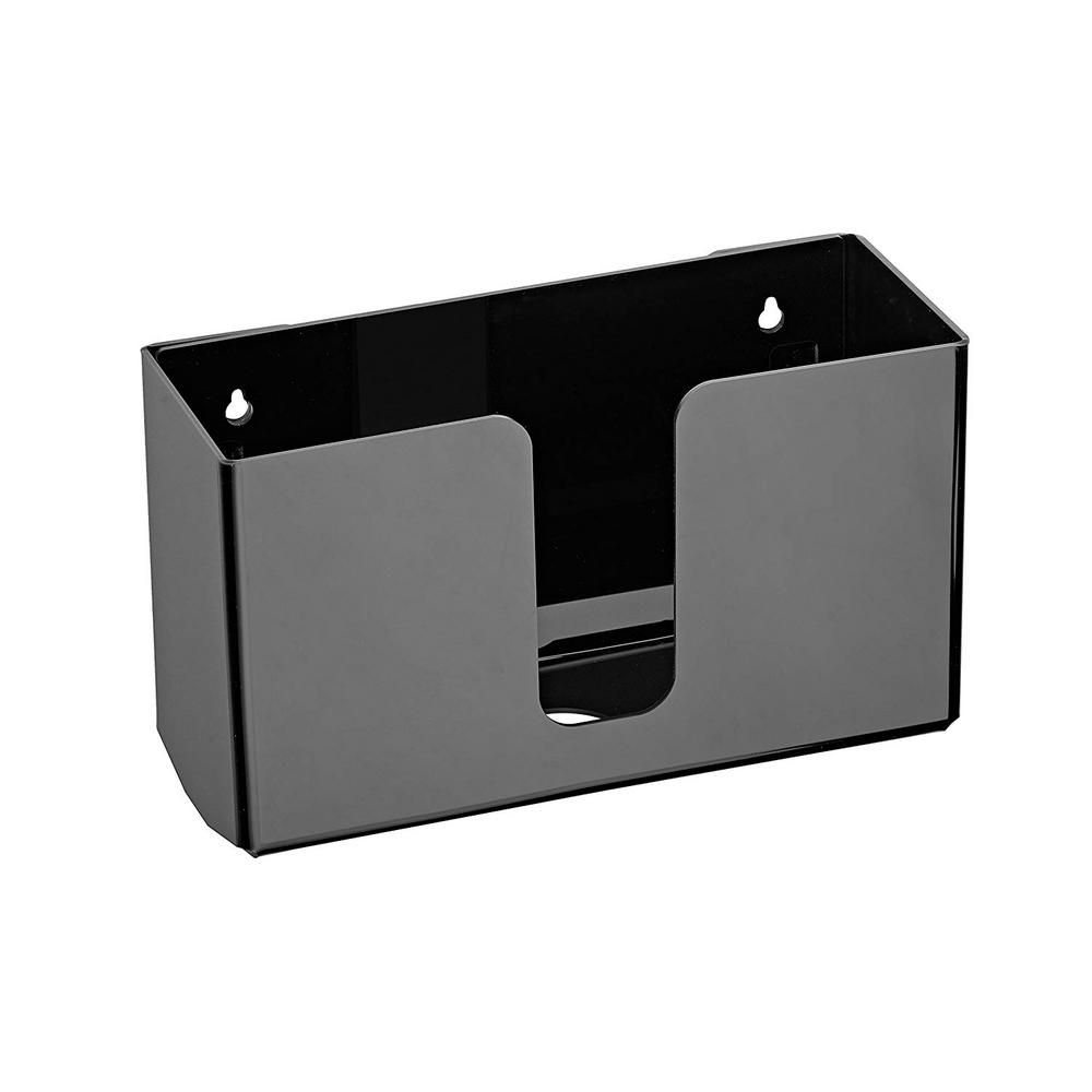 Alpine Industries Acrylic Black WallMounted Paper Towel Dispenser 432
