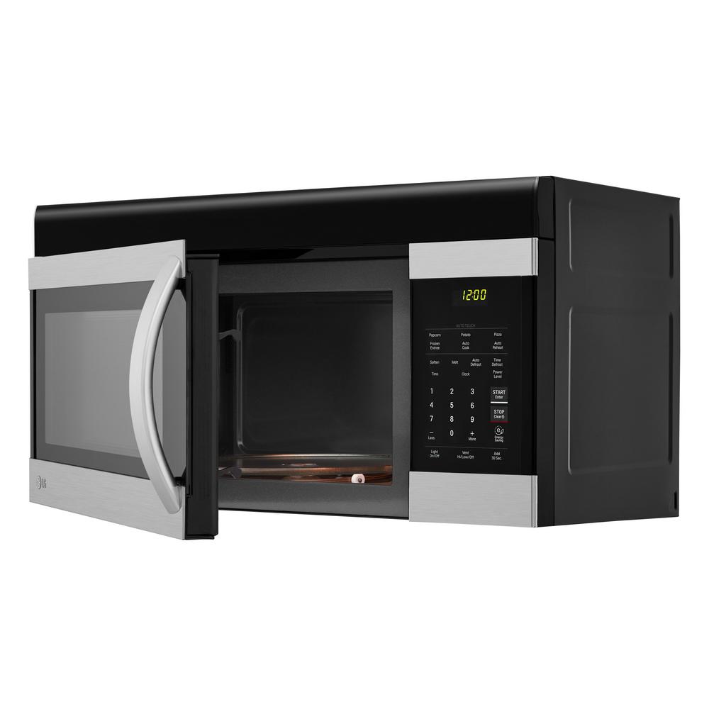 Lg Electronics 1 7 Cu Ft Over The Range Microwave In Lg Electronics 1 7 Cu Ft Over The Range Microwave In