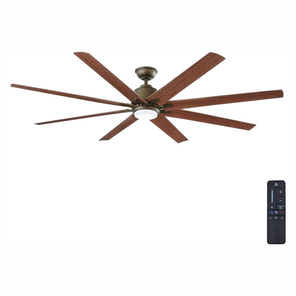 Home Decorators Collection Kensgrove 72 In Led Indoor Outdoor Espresso Bronze Ceiling Fan With Remote Control Yg493od Eb The Home Depot