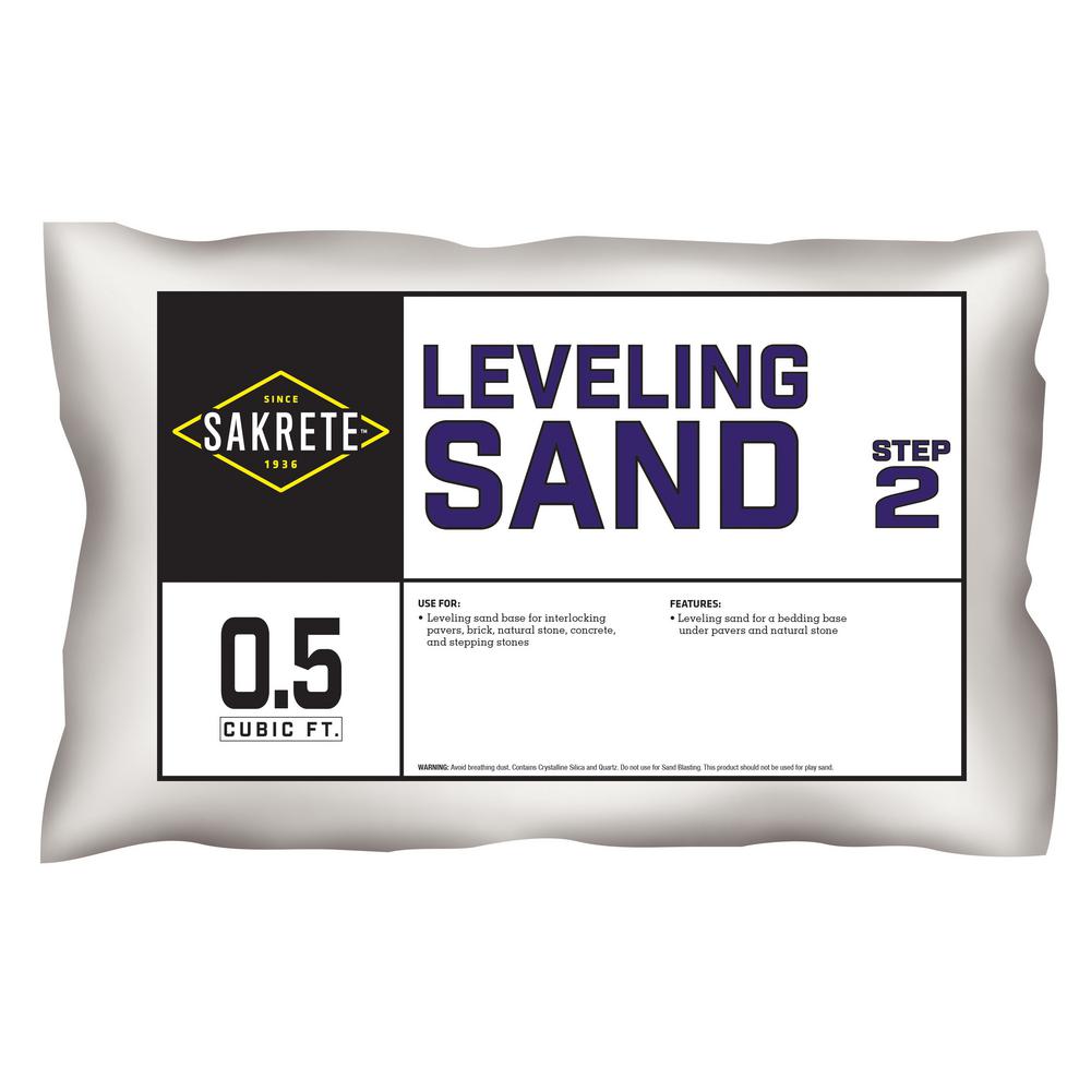 Sakrete 0 5 Cu Ft Paver Leveling Sand 100061838 The Home Depot