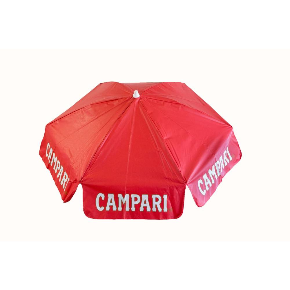 Destinationgear Campari 6 Ft Aluminum Tilt Patio Umbrella In Red Vinyl 1381 The Home Depot