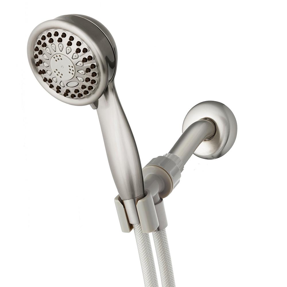 Waterpik Vardon 5 Spray 3 75 In Handshower Brushed Nickel