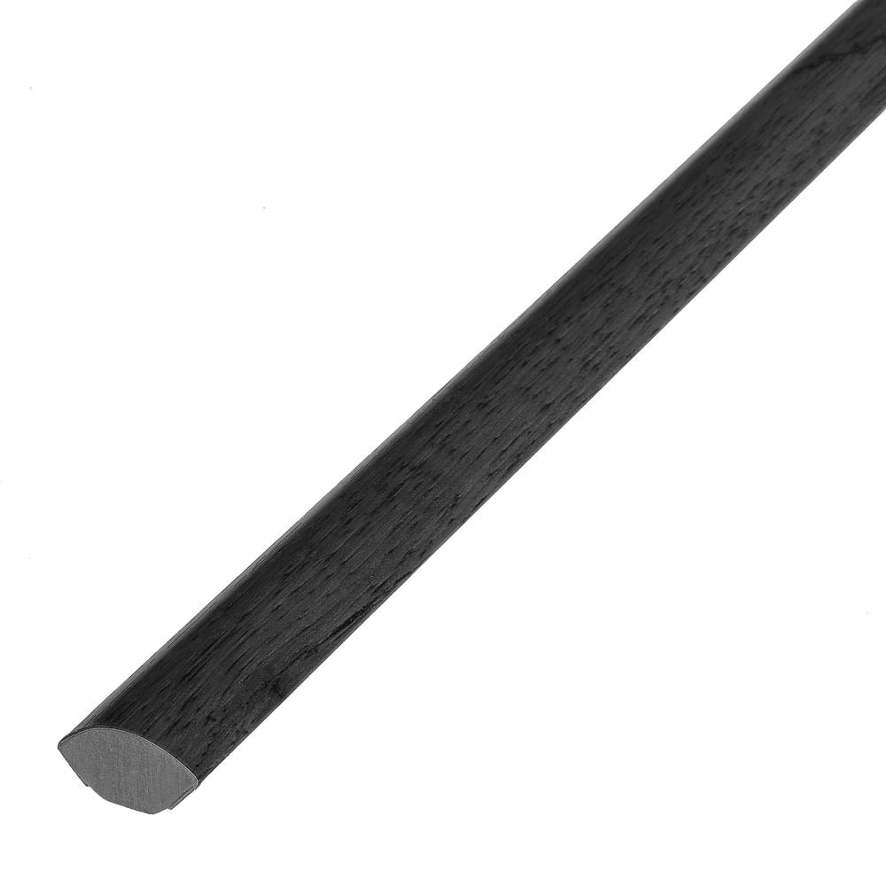 Quarter Round Black Wood Moulding Trim Hardwood Flooring Quarter Round Black Wood Moulding