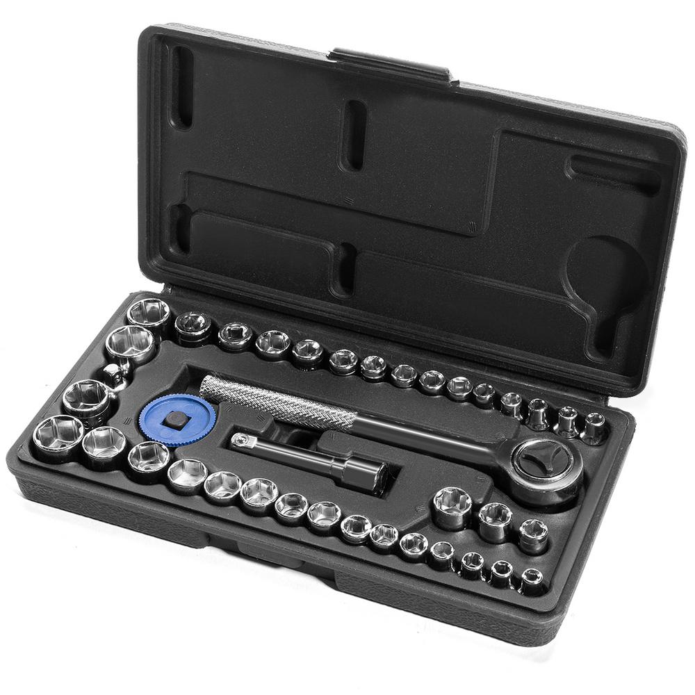 Stark 1 4 In And 3 8 In Drive Duo Combination SAE Metric Impact