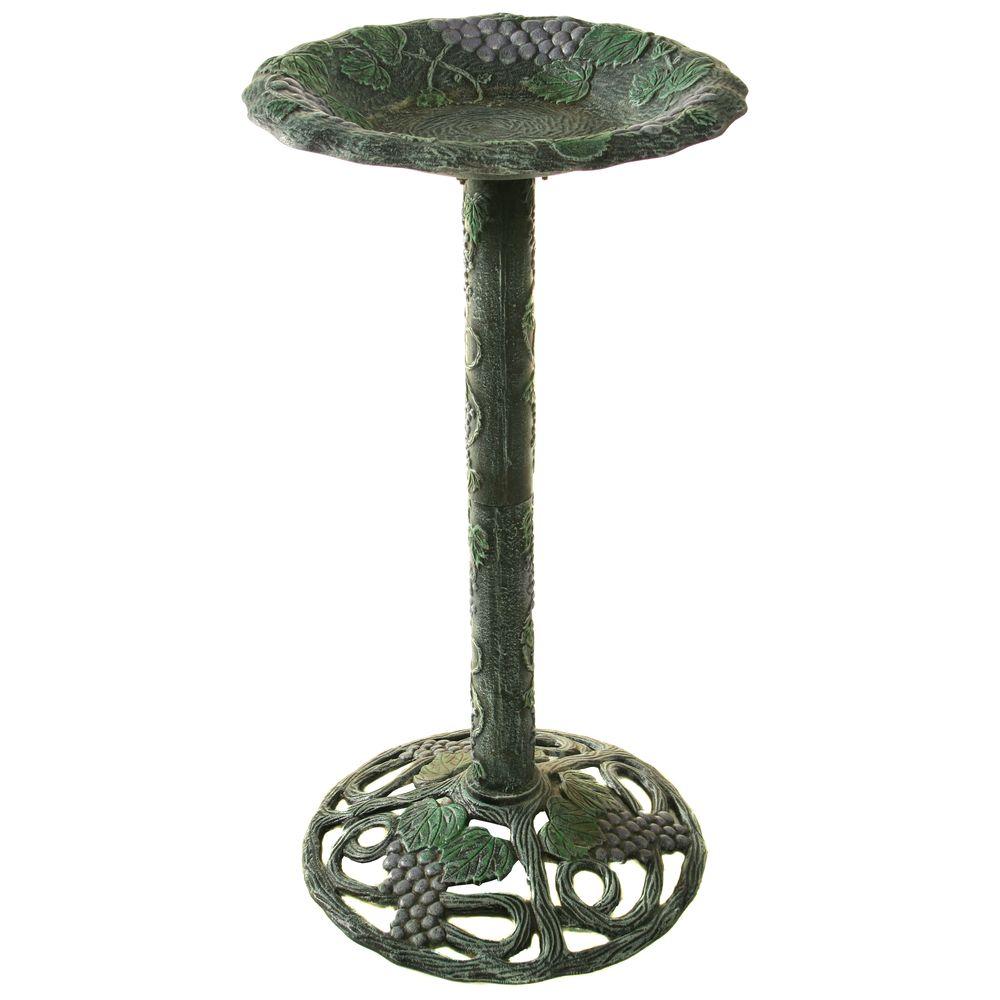 Oakland Living Vineyard Birdbath5156VP The Home Depot