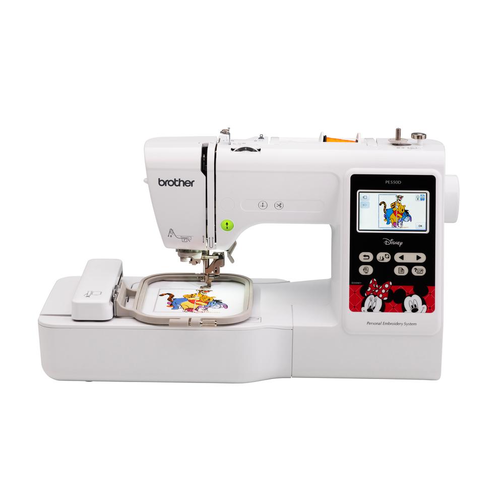 Brother, PE550D 4" x 4" Embroidery Machine with built-in Disney designs