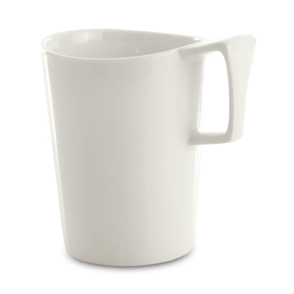 Berghoff Eclipse 12 5 Oz White Coffee Mug Set Of 2 3700435 The White Coffee Mug Set Of 2