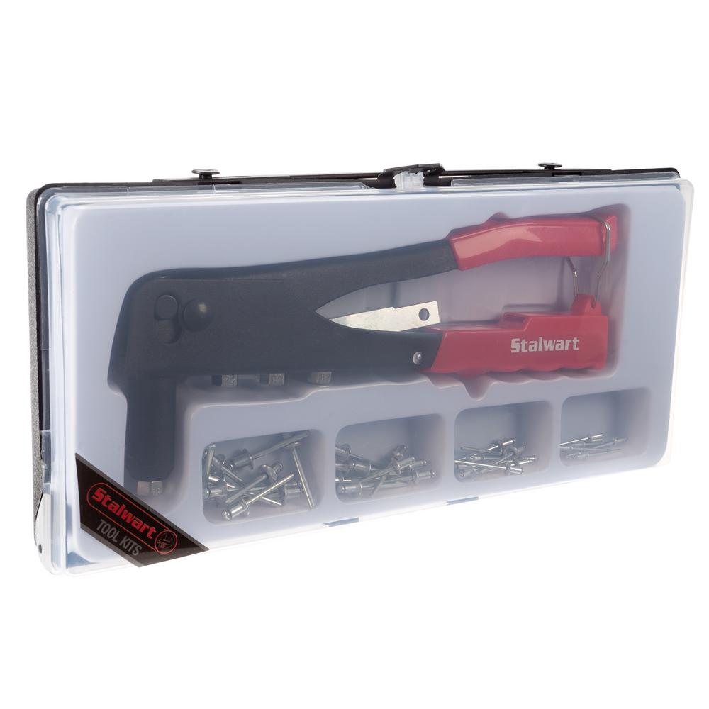 Stalwart Rivet Gun Set (40-Piece) by Stalwart