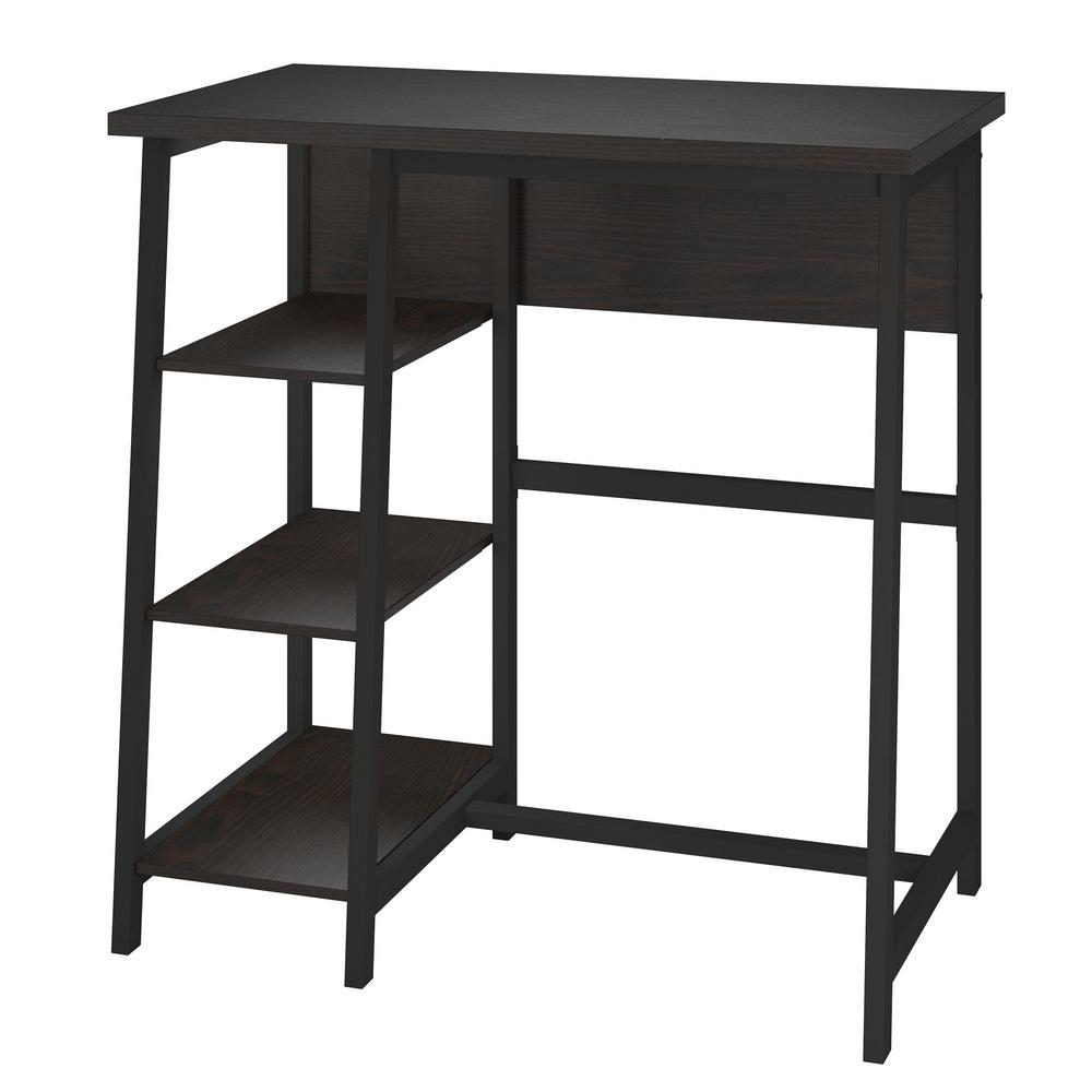 Ameriwood Home Kinsley Espresso Standing Desk Hd15838 The Home Depot