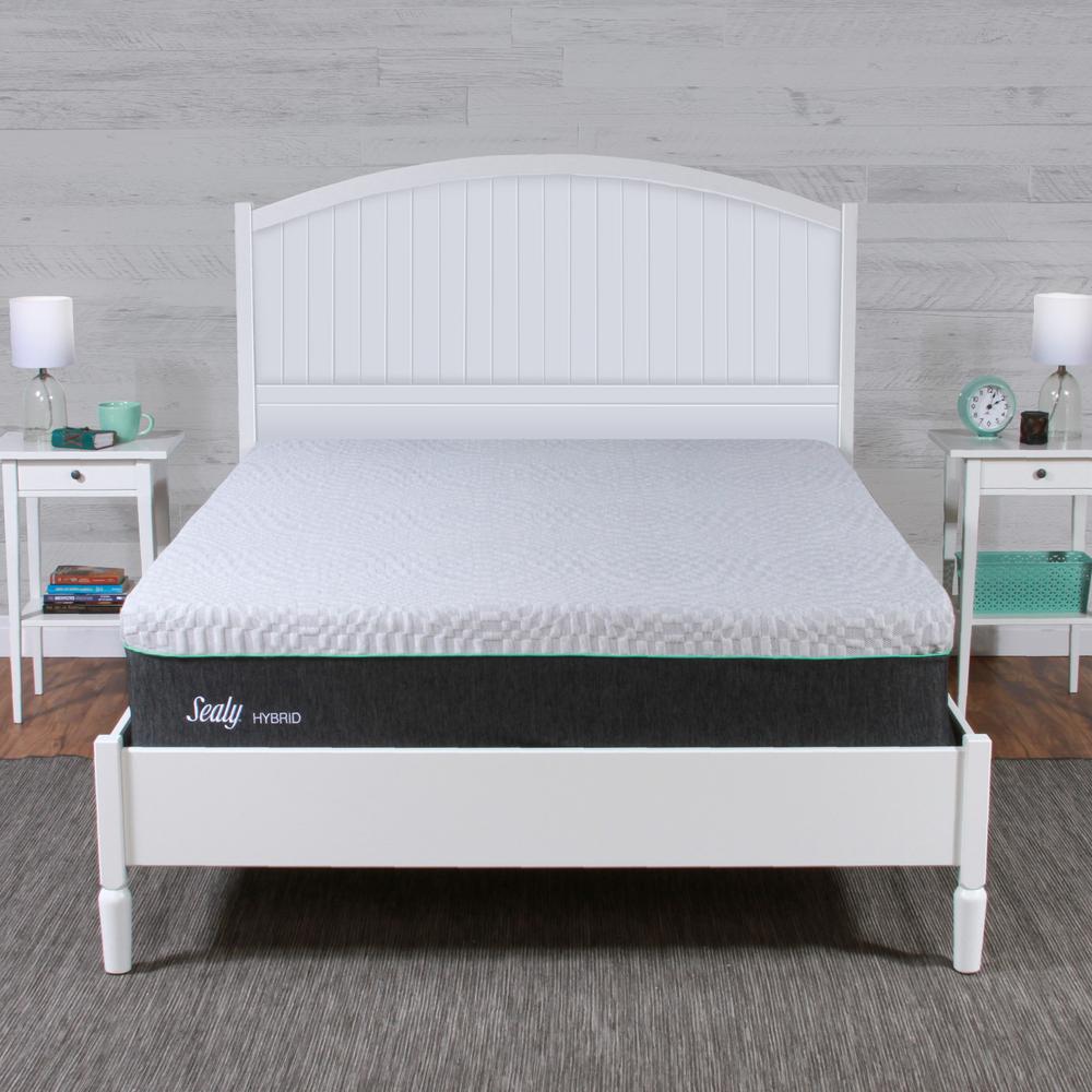 Sealy 12 In Twin Hybrid Mattress In A Box F03 00122 Tw0 The Home Depot 0499