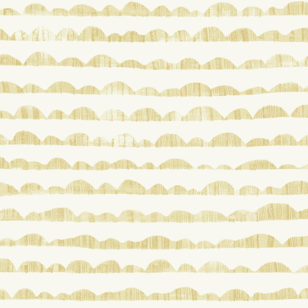 Magnolia Home By Joanna Gaines 56 Sq.ft. Woodblock Print Wallpaper ...