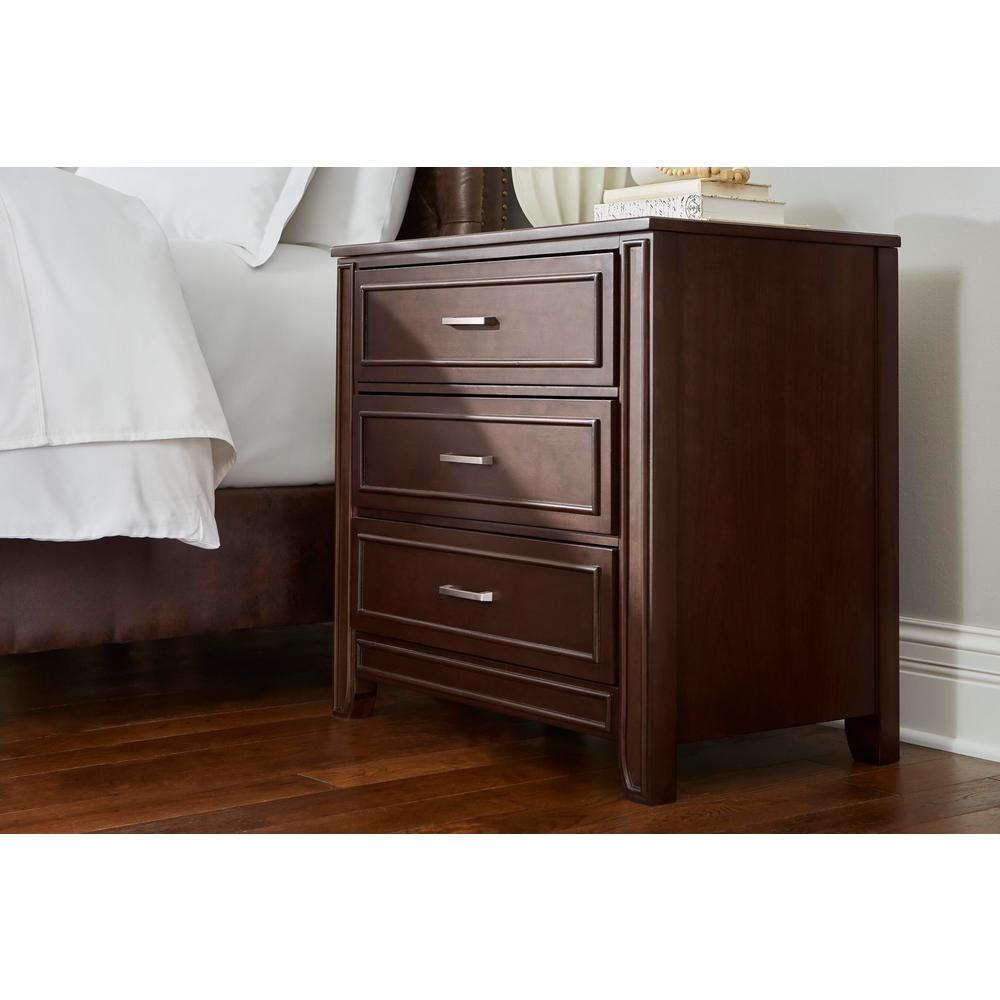 Home Decorators Collection Bonawick 3 Drawer Mahogany Finish